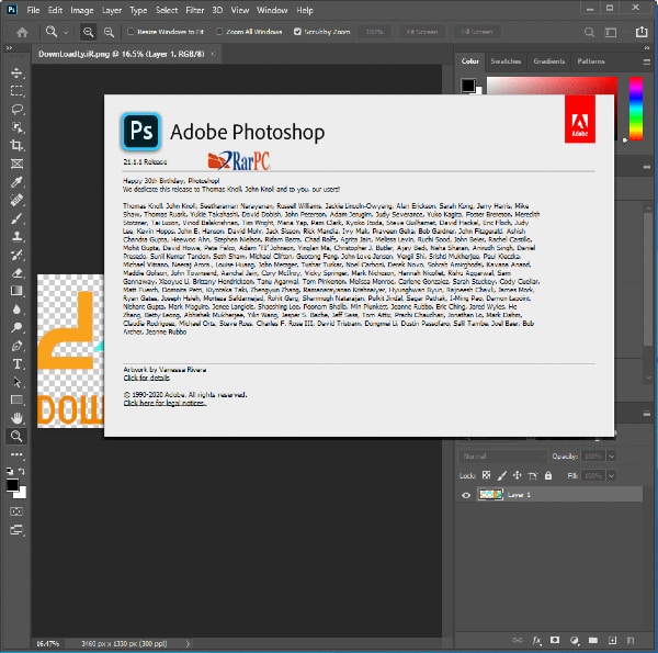 Adobe Photoshop cc serial number
