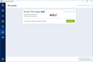acronis true image 2017 not accepting network credentials open location