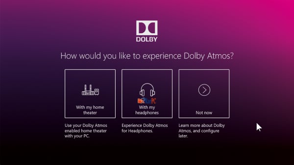 dolby atmos for pc
