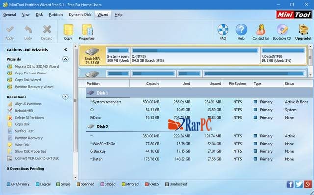 MiniTool Partition Wizard Serial Key