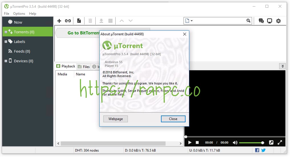 uTorrent Pro Serial Key
