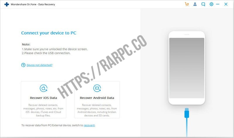 Wondershare Dr.Fone Data Recovery Crack for PC