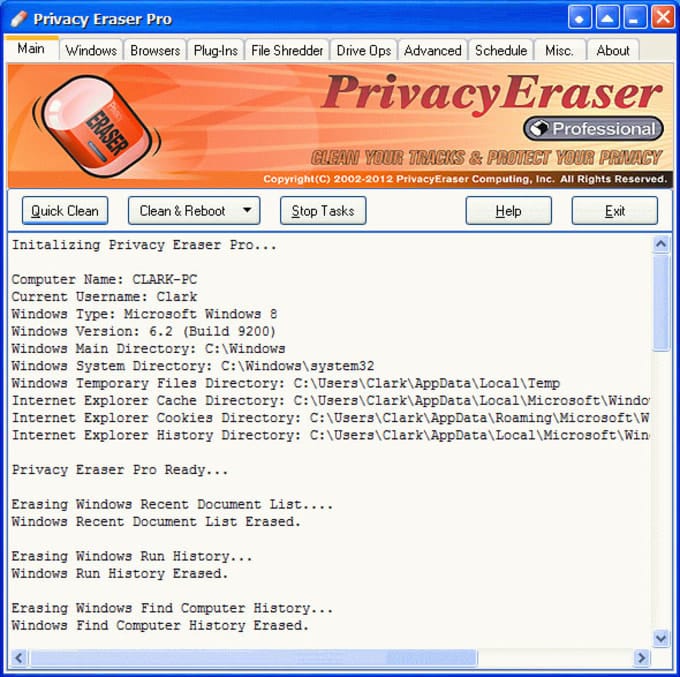 Privacy Eraser Pro License Key