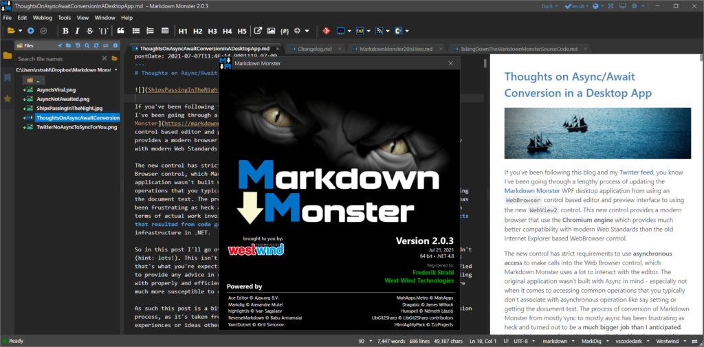 Markdown Monster mac